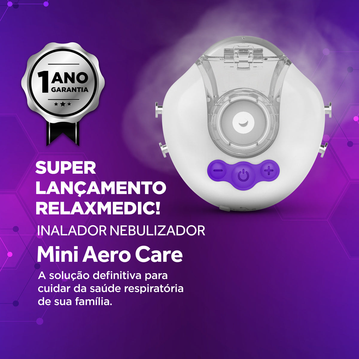 Inalador Nebulizador Hands Free Aero Care