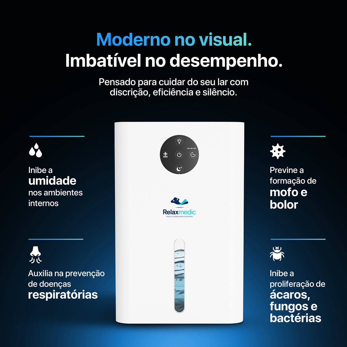 Desumidificador de Ar Aqua 1.8