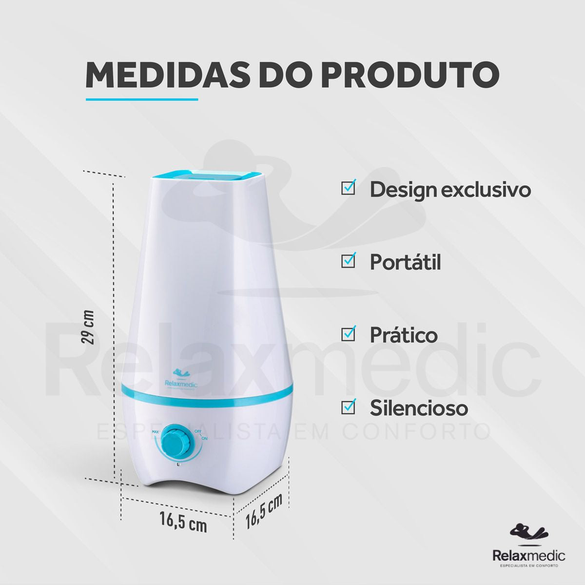 Kit 2 Umidificadores Compact Air