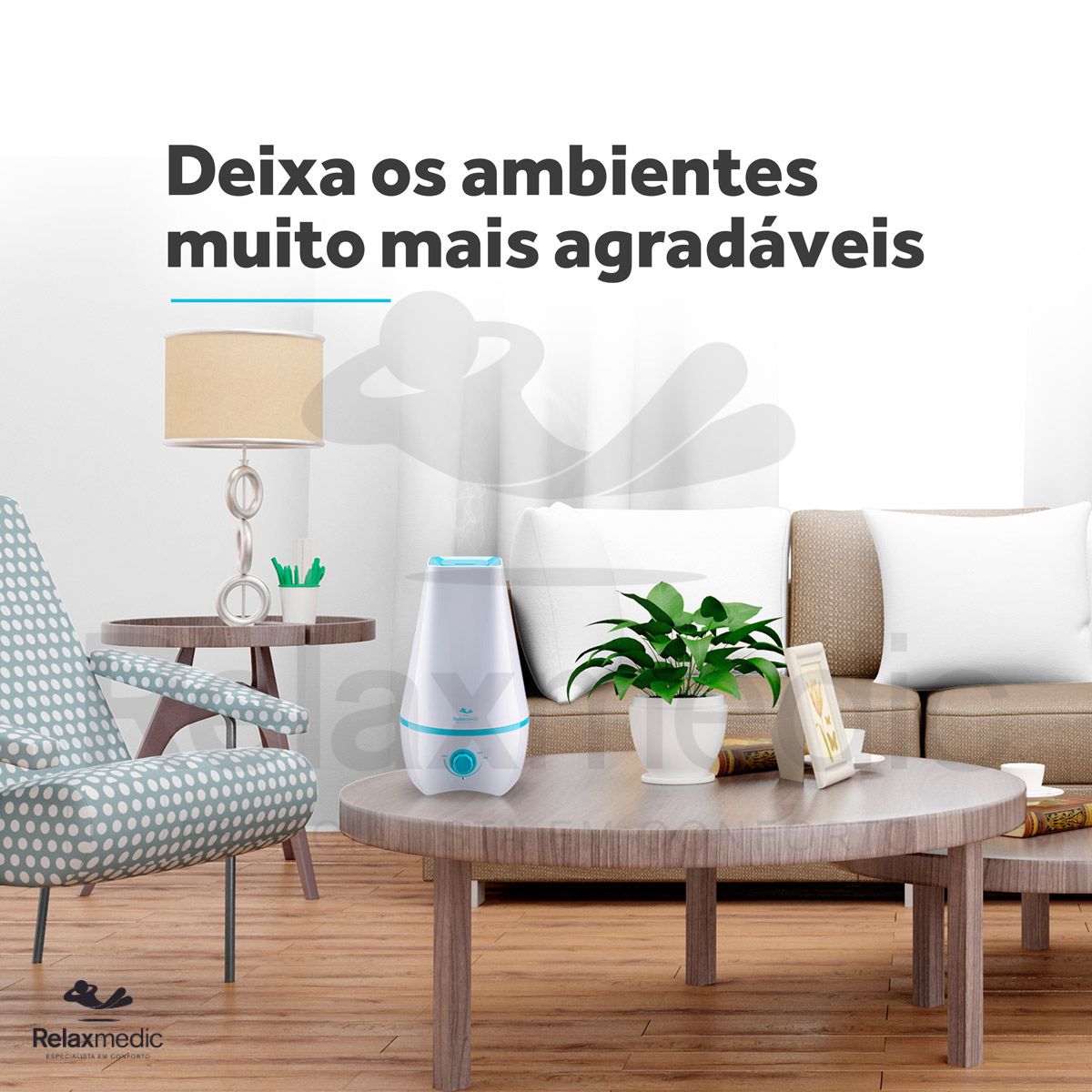 Kit 2 Umidificadores Compact Air