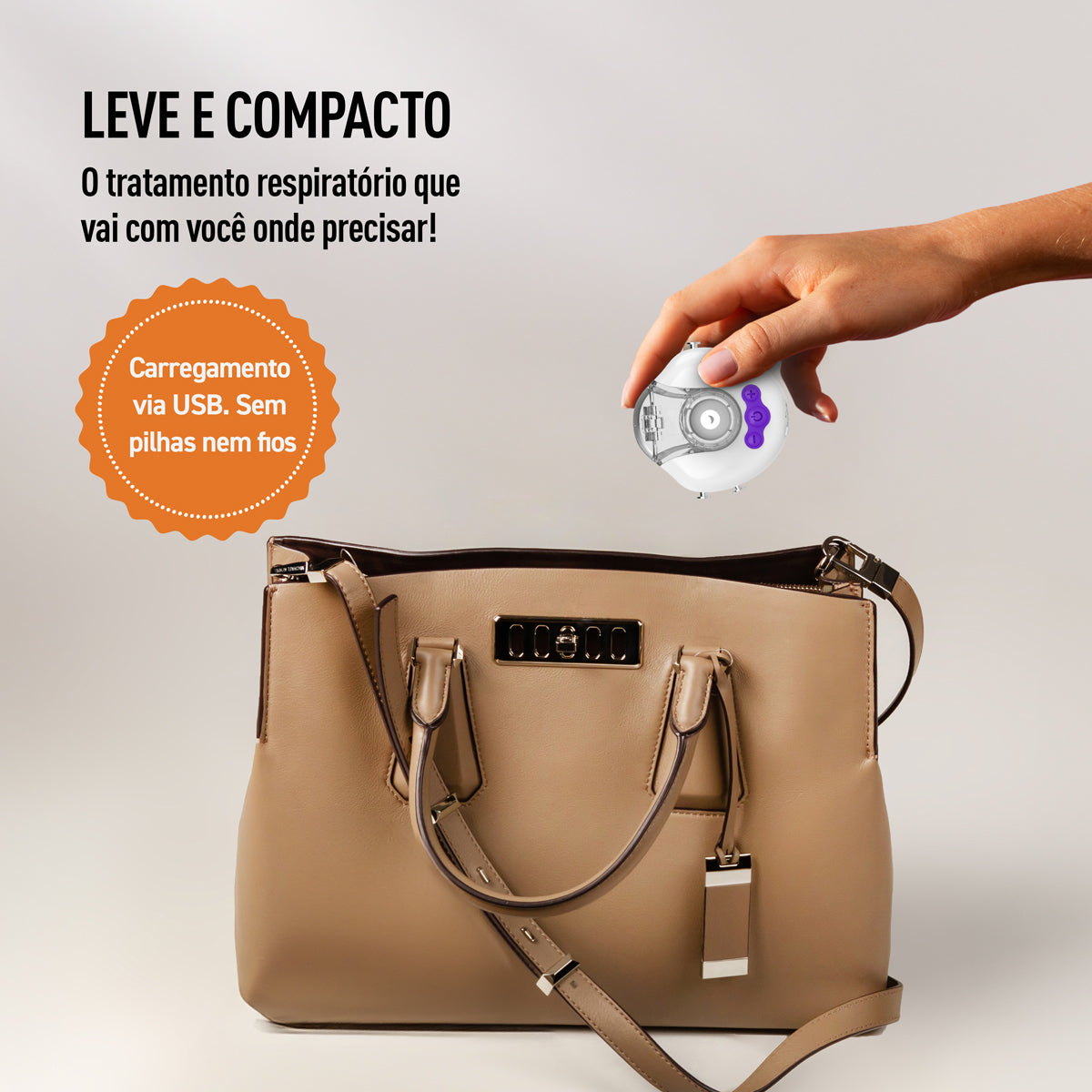 Inalador Nebulizador Hands Free Aero Care