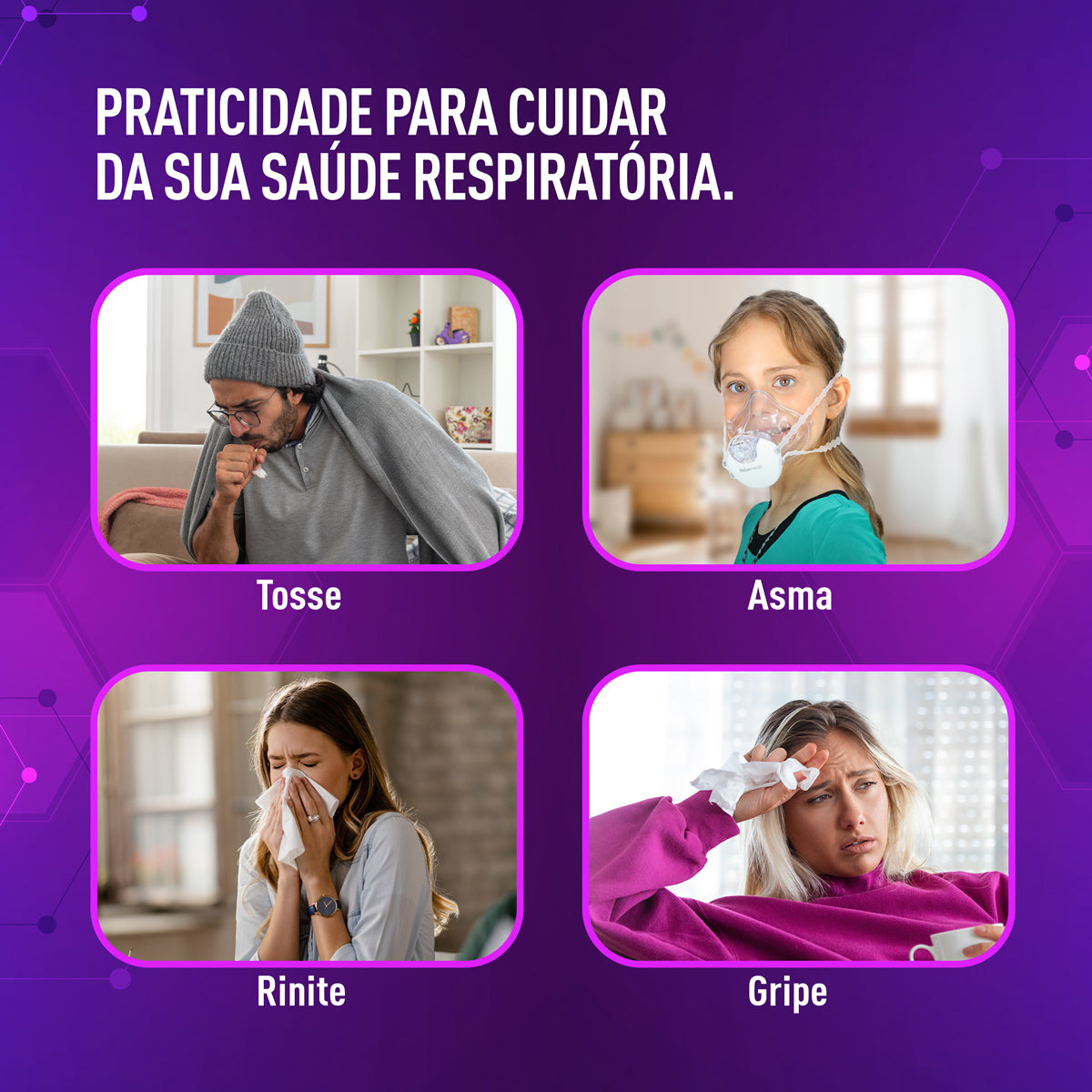 Inalador Nebulizador Hands Free Aero Care