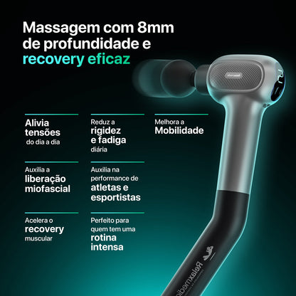 Pistola Massageadora Elétrica Deep Therapy Flex
