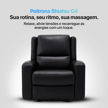 POLTRONA SHIATSU G4  PRETO