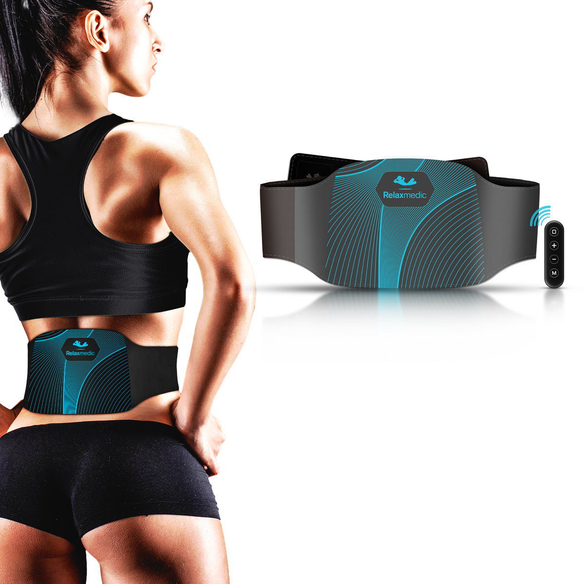 Eletroestimulador Muscula Costas Power Relax