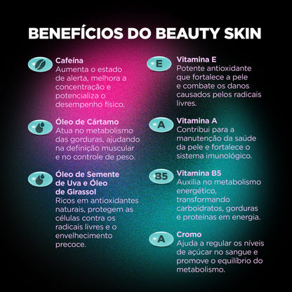 Suplemento De Cafeína 200mg + Cromo + Óleo De Cártamo -  60 Cápsulas