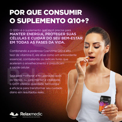 Coenzima Q10+ Com Vitamina E - 60 Cápsulas