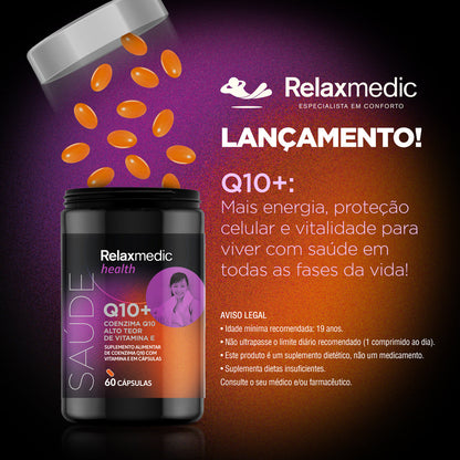 Coenzima Q10+ Com Vitamina E - 60 Cápsulas