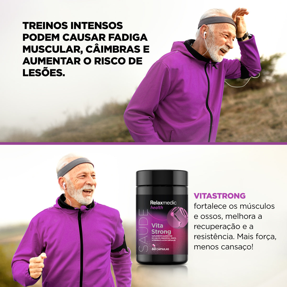 Suplemento Alimentar De Cálcio - 60 Cápsulas