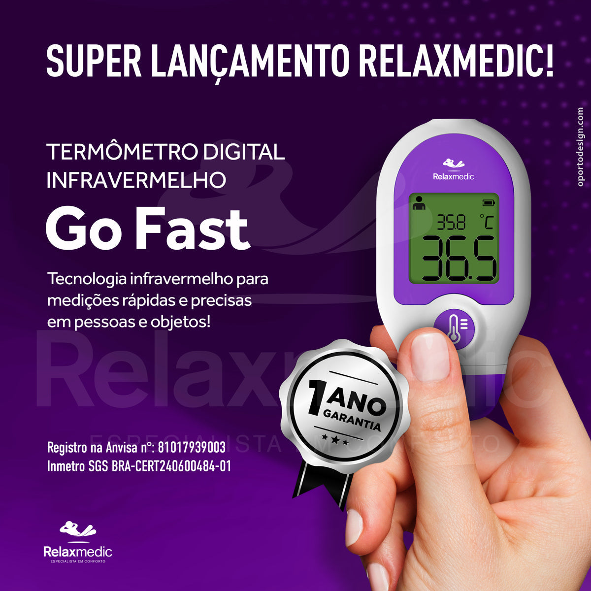 Termômetro Digital Go Fast