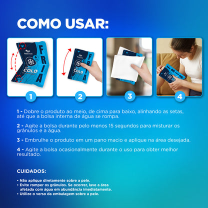 Bolsa Térmica Click Cold Azul