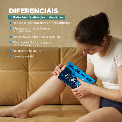 Bolsa Térmica Click Cold Azul