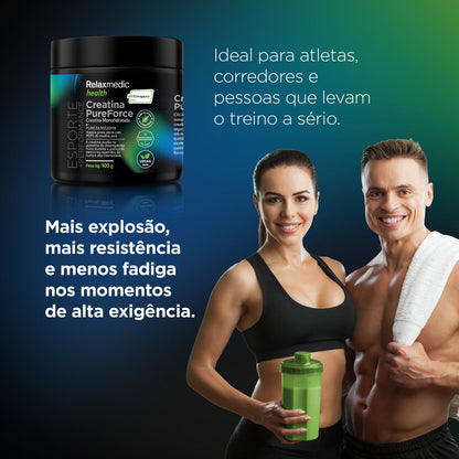 Creatina Monohidratada Creapure® 100g Pure Force