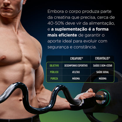 Creatina Monohidratada Creapure® 100g Pure Force