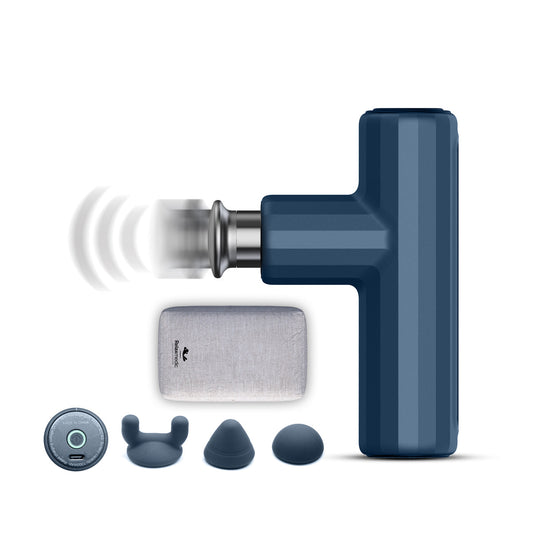 Pistola Massageadora Mini Deep Therapy Azul