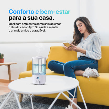 Umidificador Ayro 3L Branco