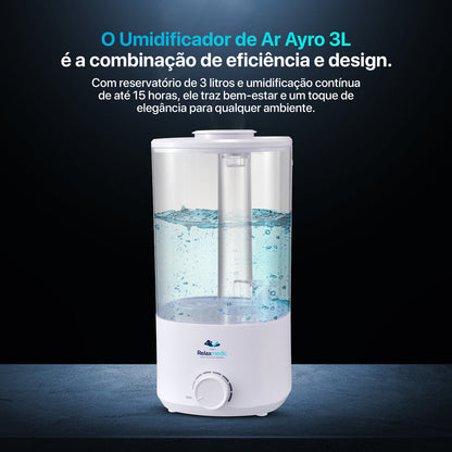 Umidificador Ayro 3L Branco