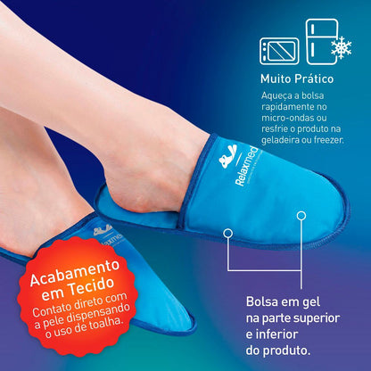 Kit Bolsa Térmica Pantufa + Mousse Efervescente